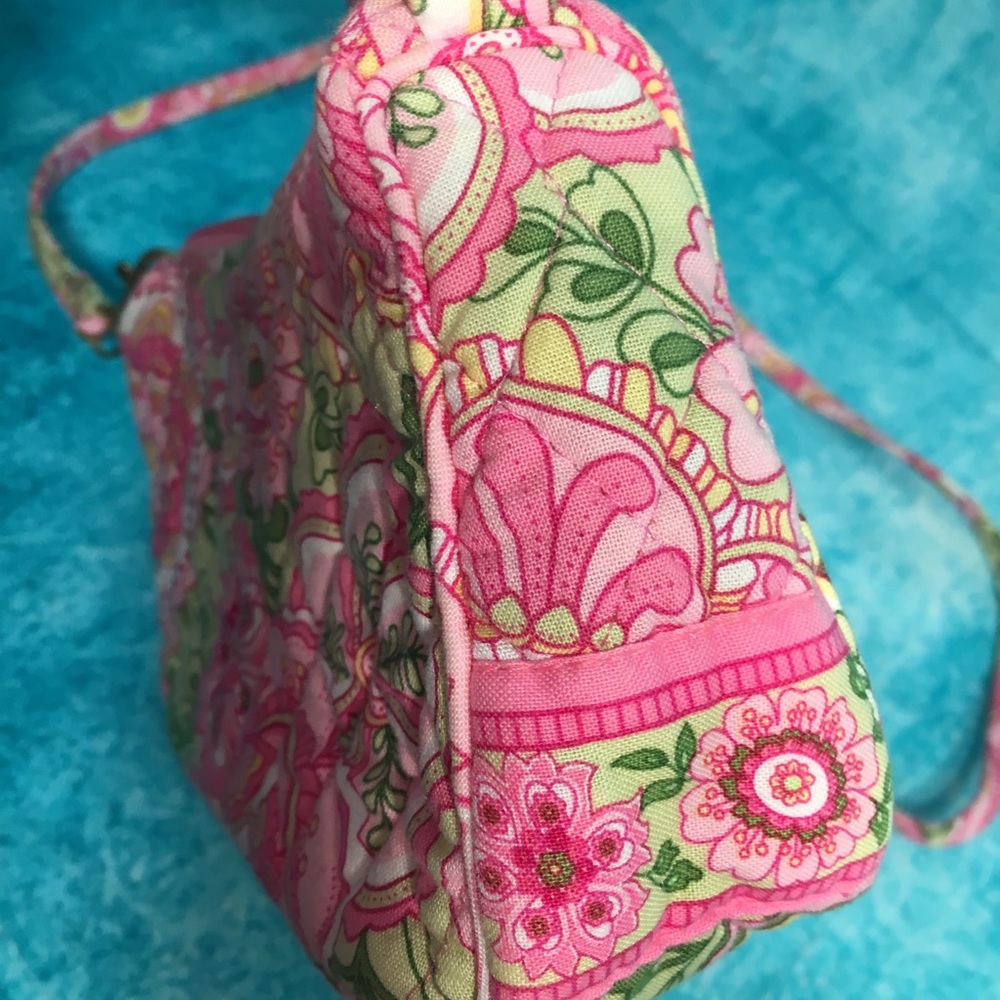 Vera Bradley Pink Paisley Crossbody Mini Bag - Picture 5 of 8
